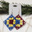 Thumbnail: Granny Square Earring -"Primary Colors"