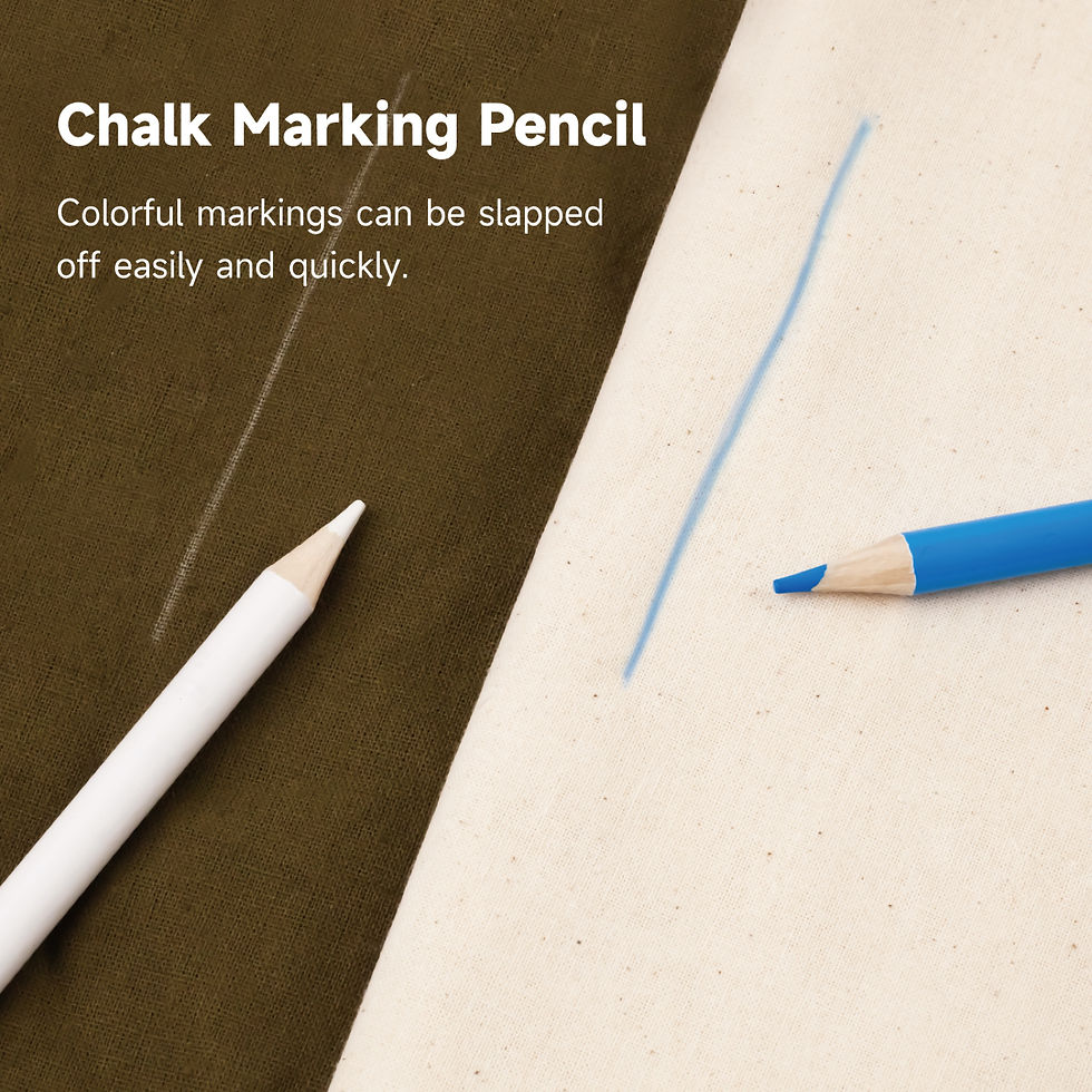 Thumbnail: Kearing Tailors Chalk Marking Pencils Blue And White 2 Pack