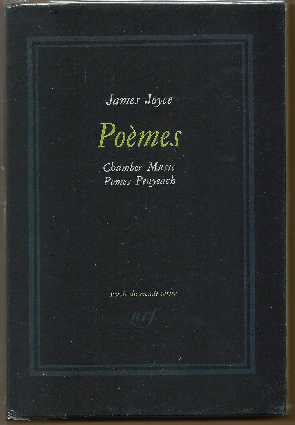 JOYCE James : Poèmes – Chamber Music – Pomes Penyeach
