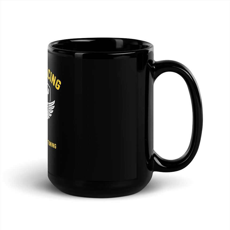 Miniaturebillede: Bennett Racing 'SpeedShop' Black Glossy Mug