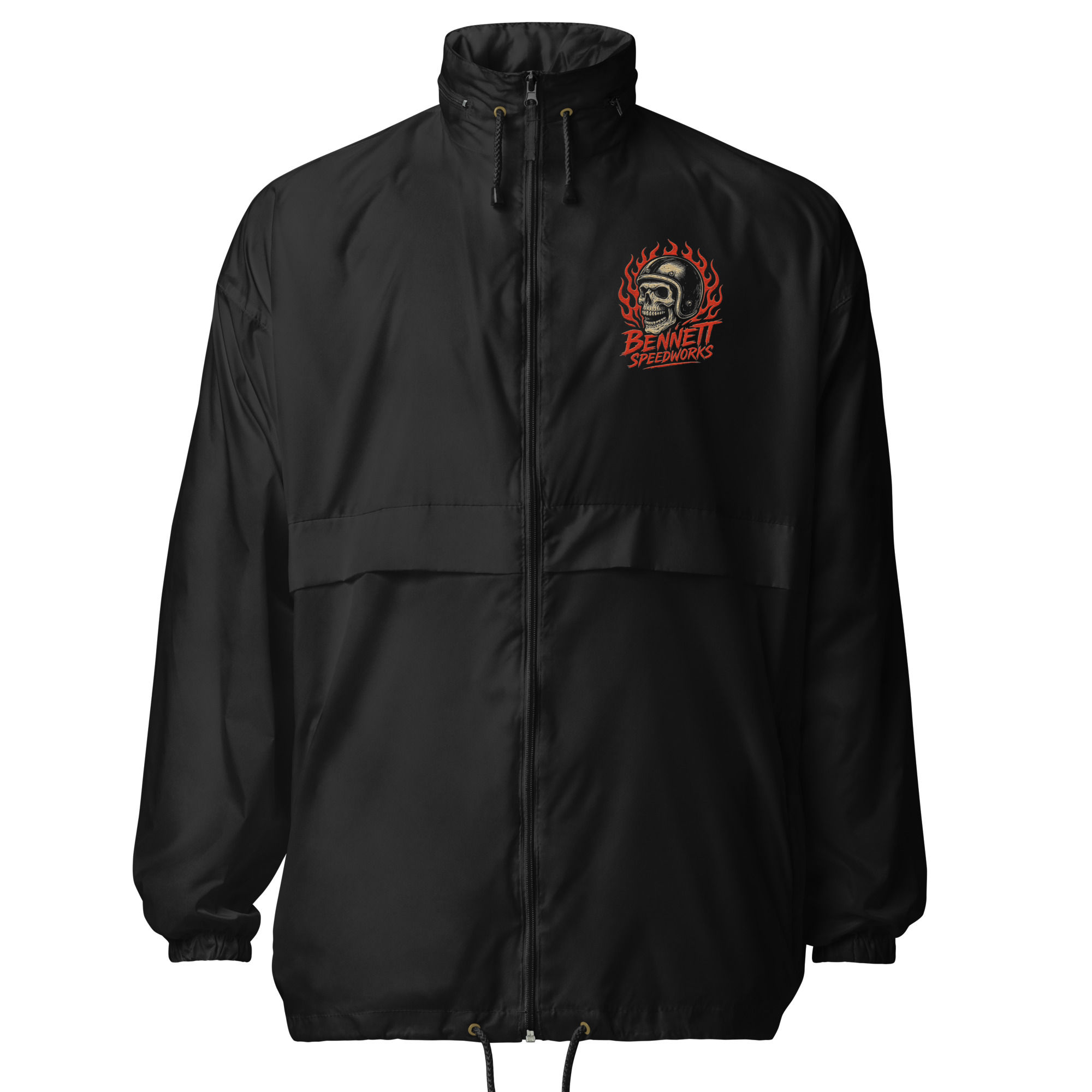 Bennett Speedworks 'Skull' Unisex windbreaker