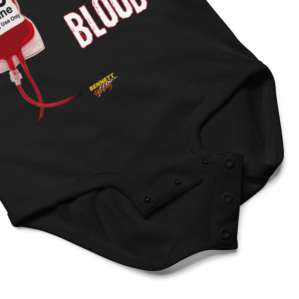 Miniatura: Racing Is In My Blood Baby Grow