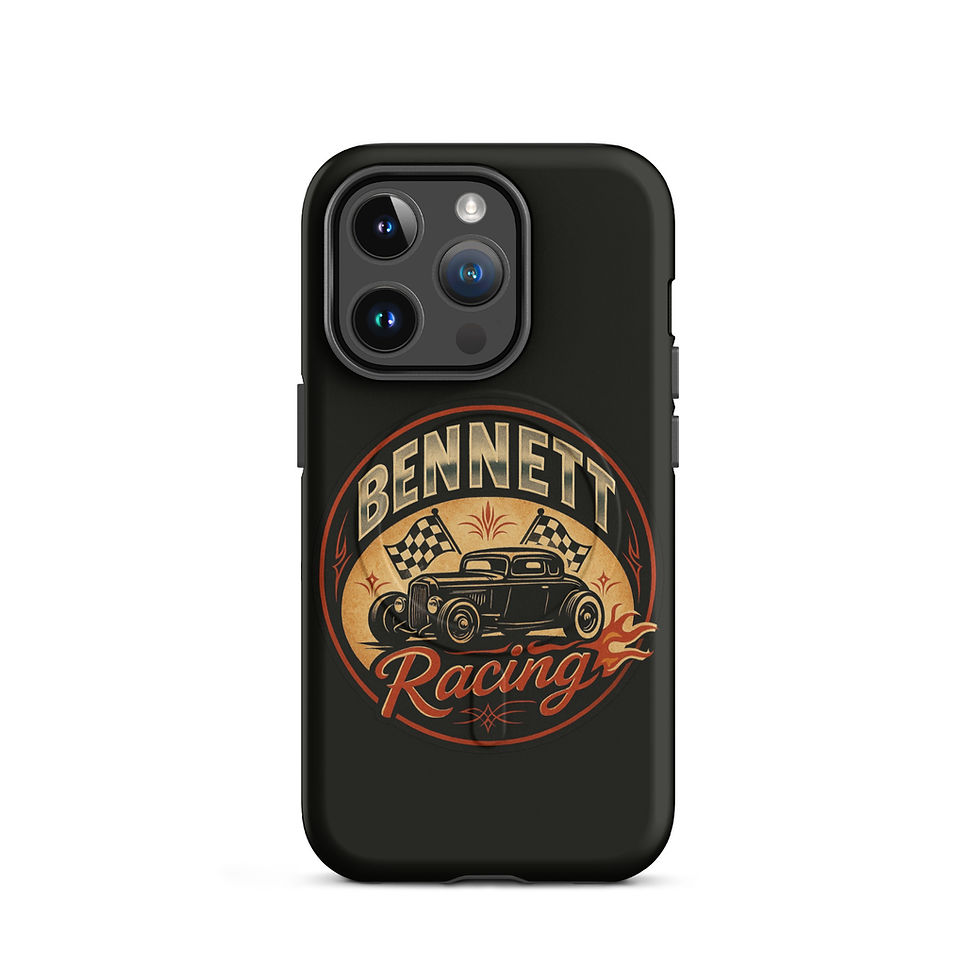 Miniatura: Bennett Racing 'Hot Rod' MagSafe® tough case for iPhone®