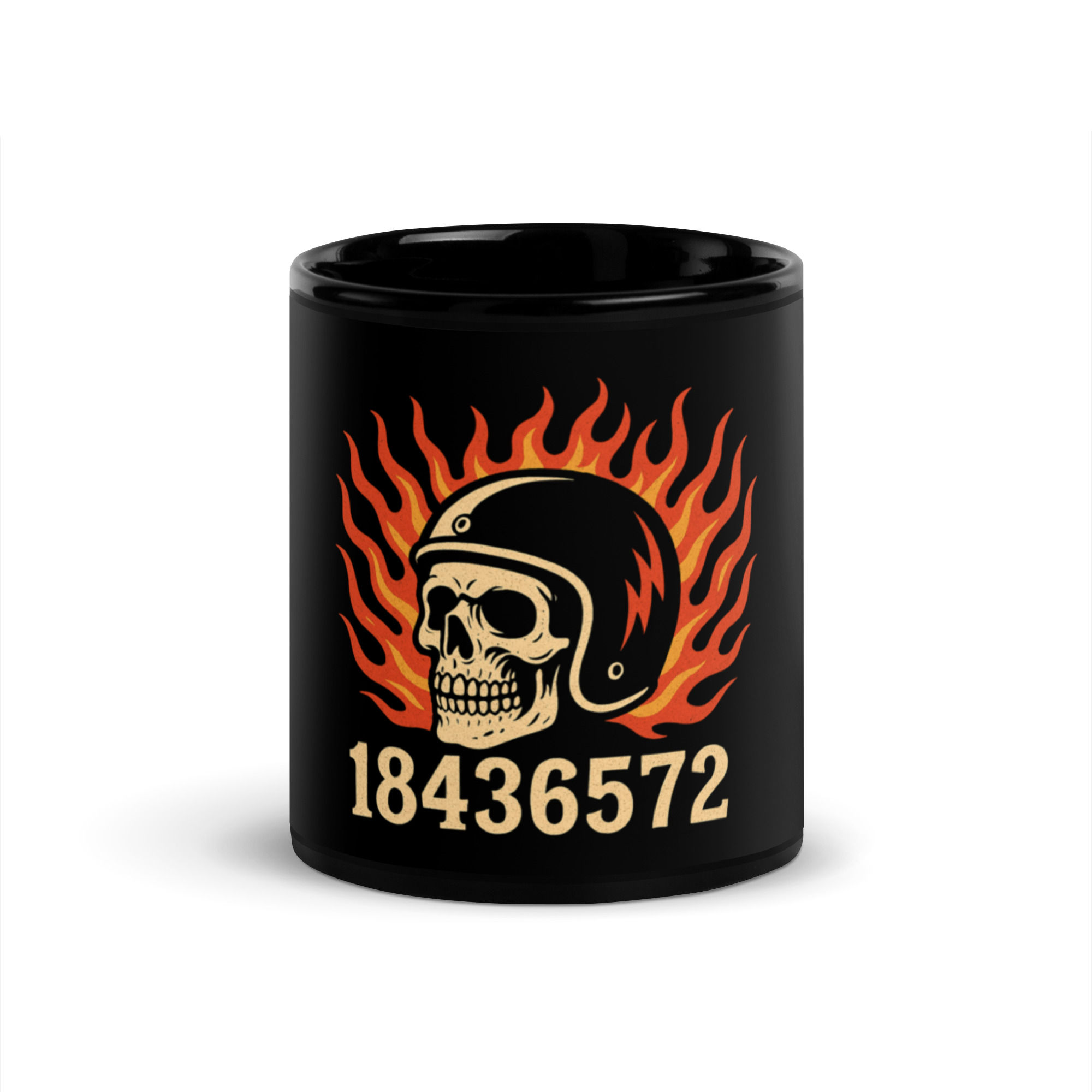 Bennett Speedworks 'Firing Fury' Black Mug (11/15oz)