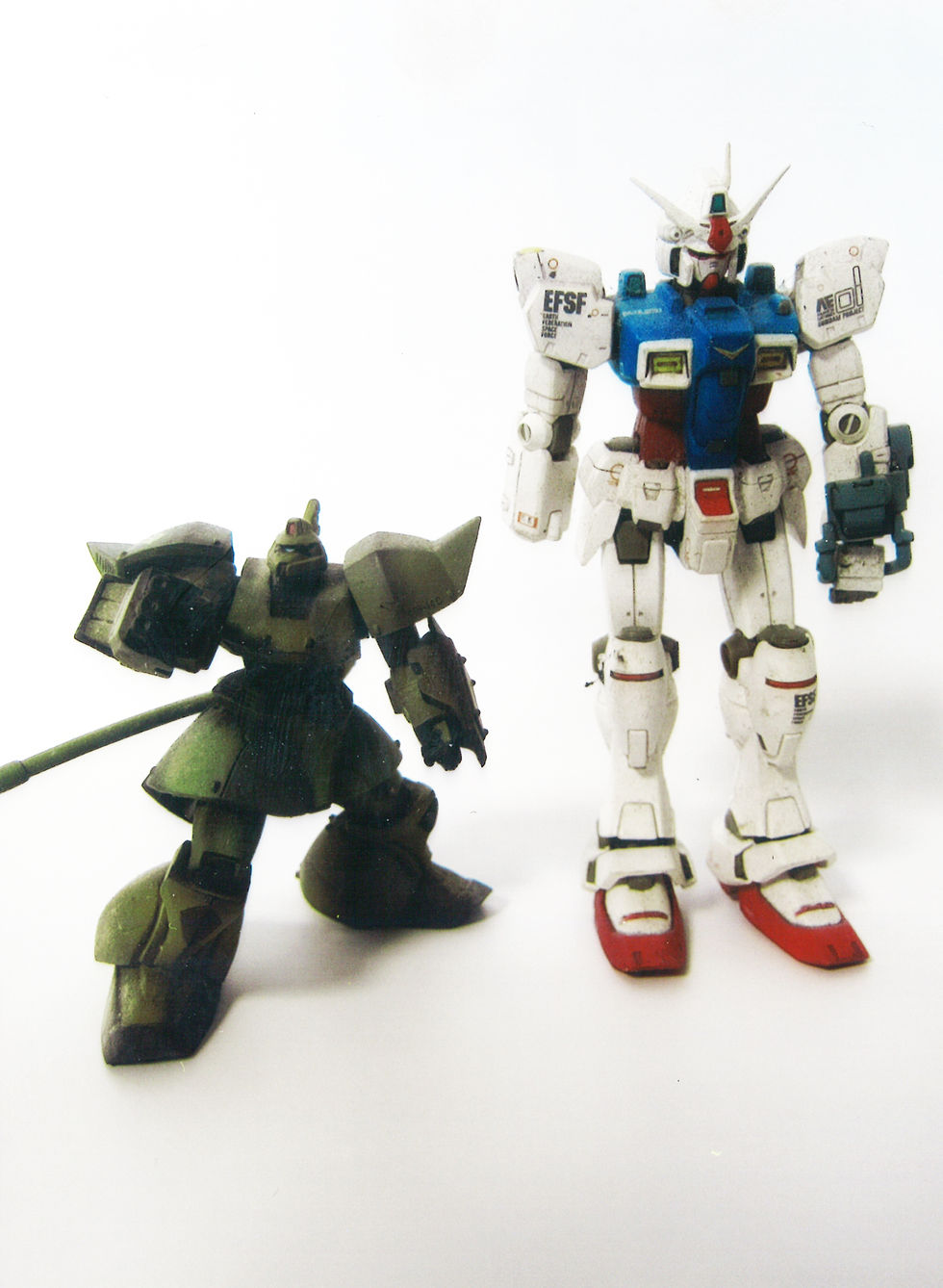 RX-78-ガンダム＋ゲルググ