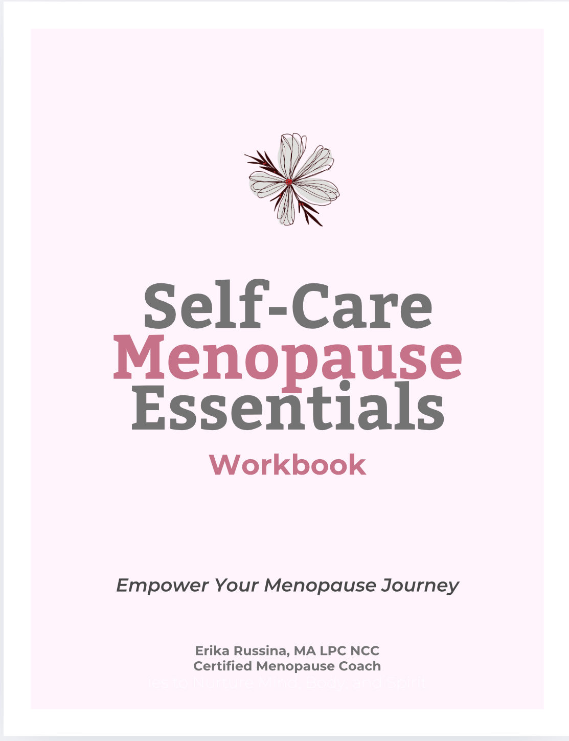 Menopause Self-Care Essentials Workbook