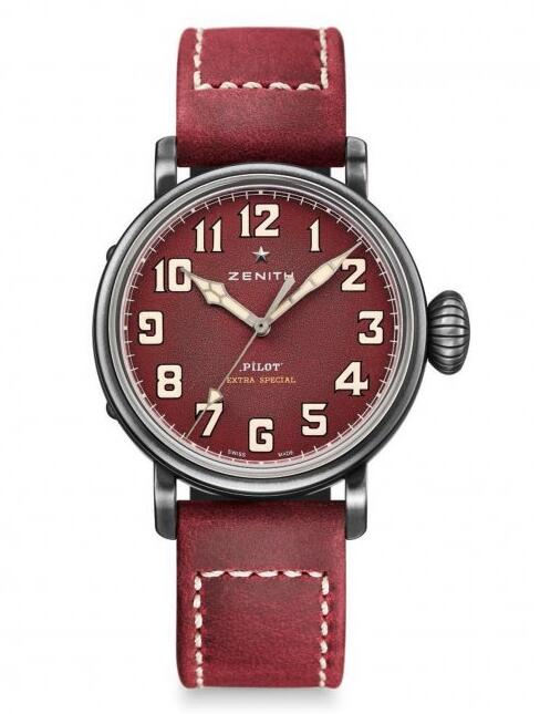 Zenith Pilot Type 20 Extra Special 11.1940.679/94.C814 Steel - Aligator Bracelet content media