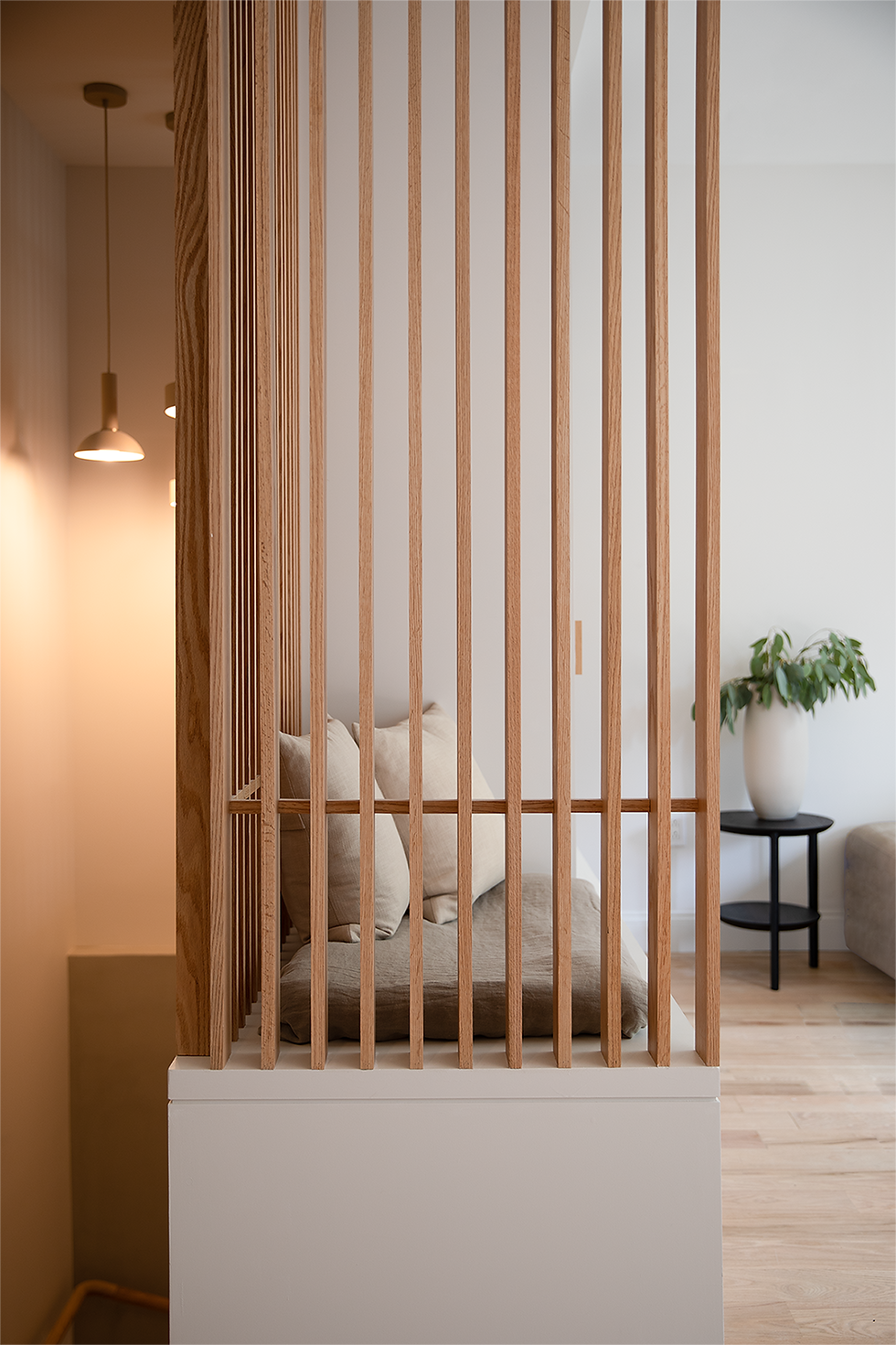Studio Ocra Brooklyn interior design LIVING MILLWORK Screen