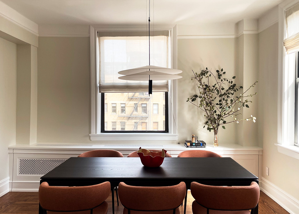Studio-ocra-west-end-evenue-renovation-dining-room- modern-furniture