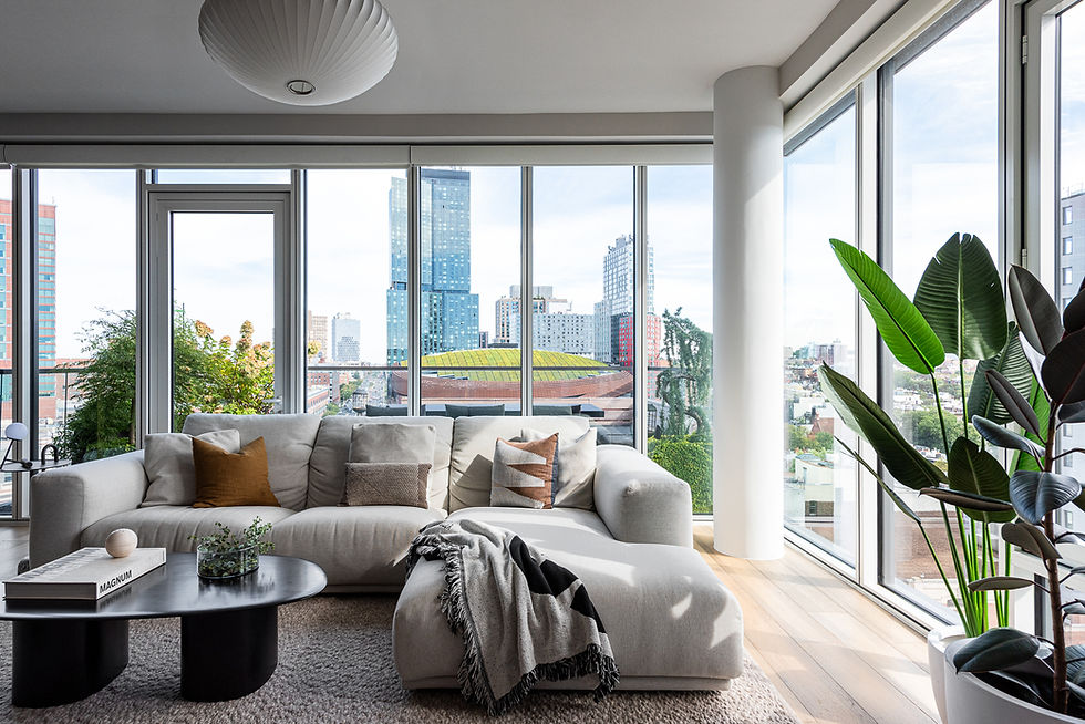 Studio Ocra Brooklyn Living room furniture apartment