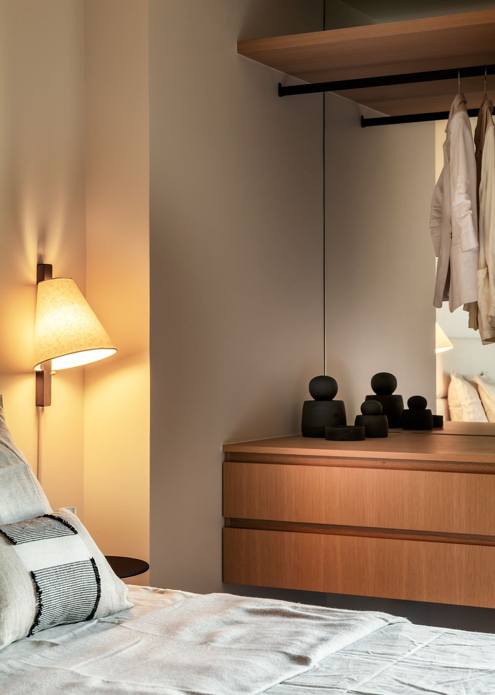 Studio Ocra guest bedroom renovation and furnishing for NYC apartment