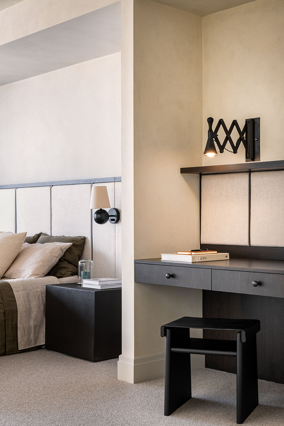 Studio Ocra Upper East Side bedroom bespoke millwork interior design