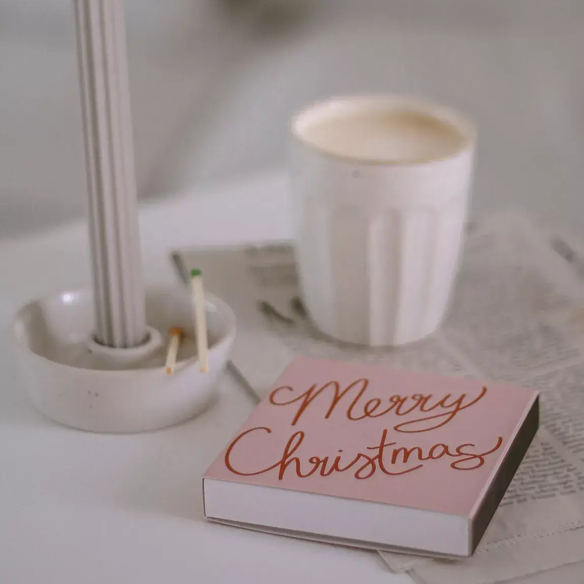 Allumettes "Merry Christmas"