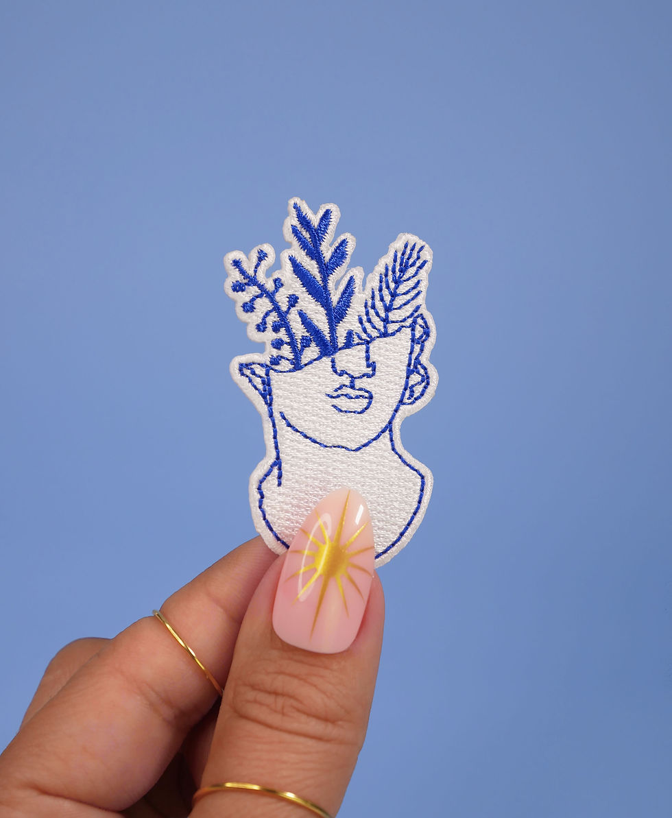 Miniature : Patch Thermocollant Sculpture Grecque