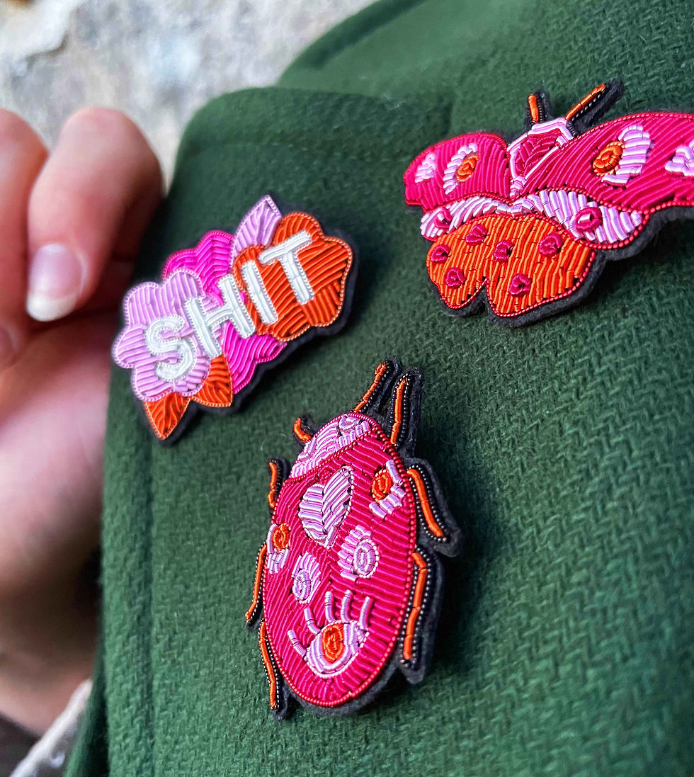 Miniature : Broche Papillon Amour