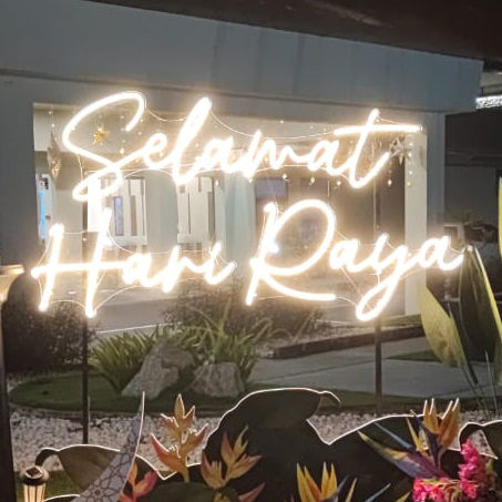 Selamat Hari Raya Neon LED Light