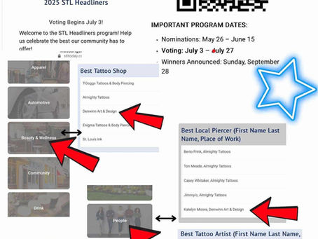 Please take a moment and go vote for Denwinn Art and Design