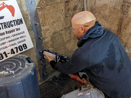 Basement leak fixes