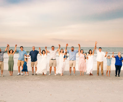 sunset family pictures