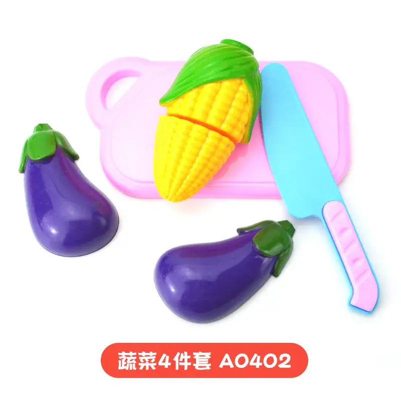 Miniatura: Kit Montessori de Frutas e Legumes para Cortar – Brinquedo Educativo Infantil
