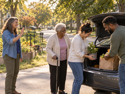 A Sunday Pause: Service Begins With Seeing Our Neighbors