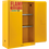 Thumbnail: Flammable Cabinet, Manual Close Double Door, 45 Gallon, 43"Wx18"Dx65"H