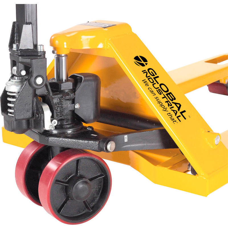 Thumbnail: Industrial Duty Pallet Jack Truck, 27"W x 48"L Forks, 5500 Lb. Capacity