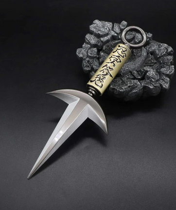 A replica of Minato's kunai from Naruto.