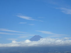 くっきりとMt.フジ