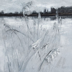 The Thames in Winter, Henley