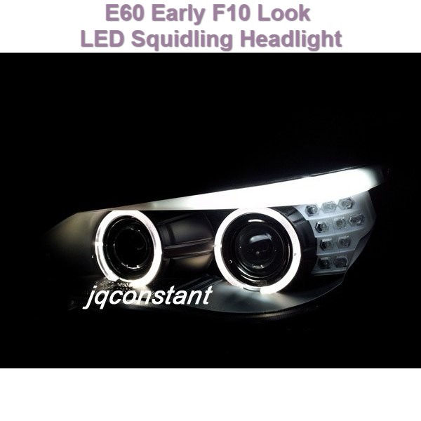 E60 Early F10 Look LED Squidling Headlig