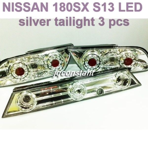NISSAN 180SX S13 LED silver tailight 3 p