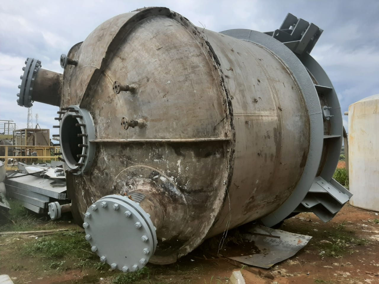 Reator em Aço Inox 15.000 Litros