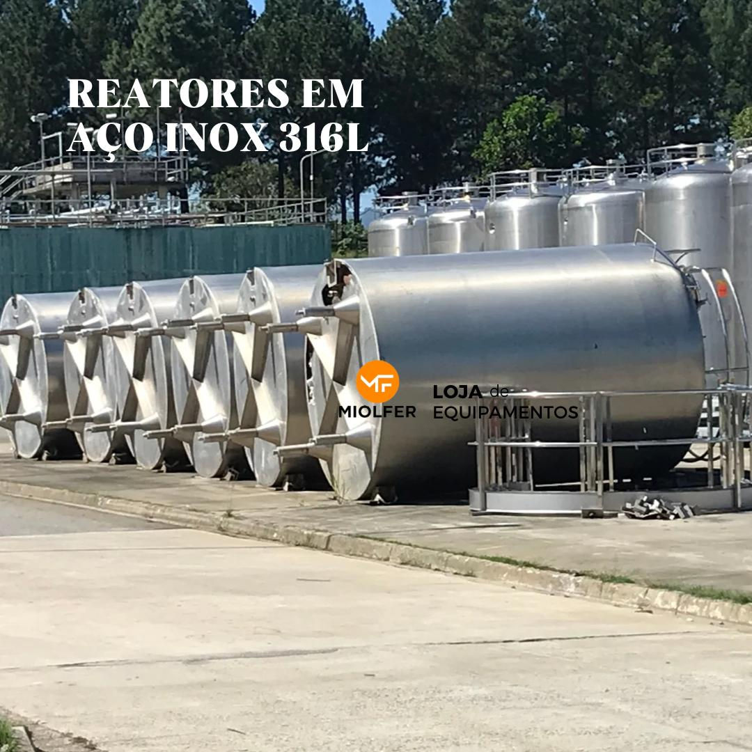 Reator APV em Aço Inox