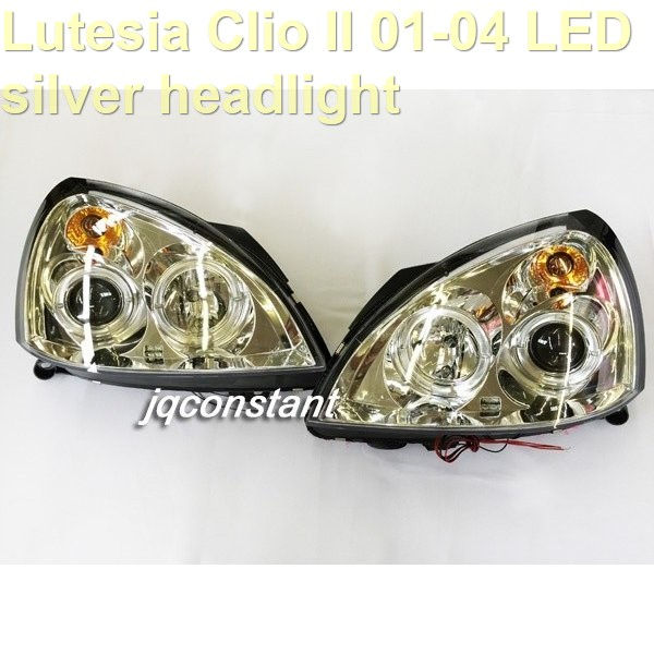 Lutesia Clio II 01-04 LED silver headlig