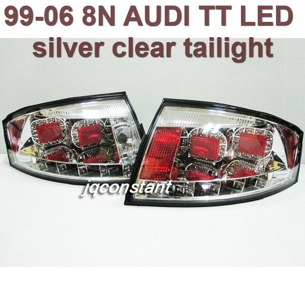 99-06 8N AUDI TT LED silver clear tailig