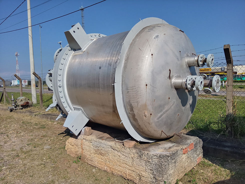 Miniatura: Reator Cristalizador em Aço Inox 316 5000 litros