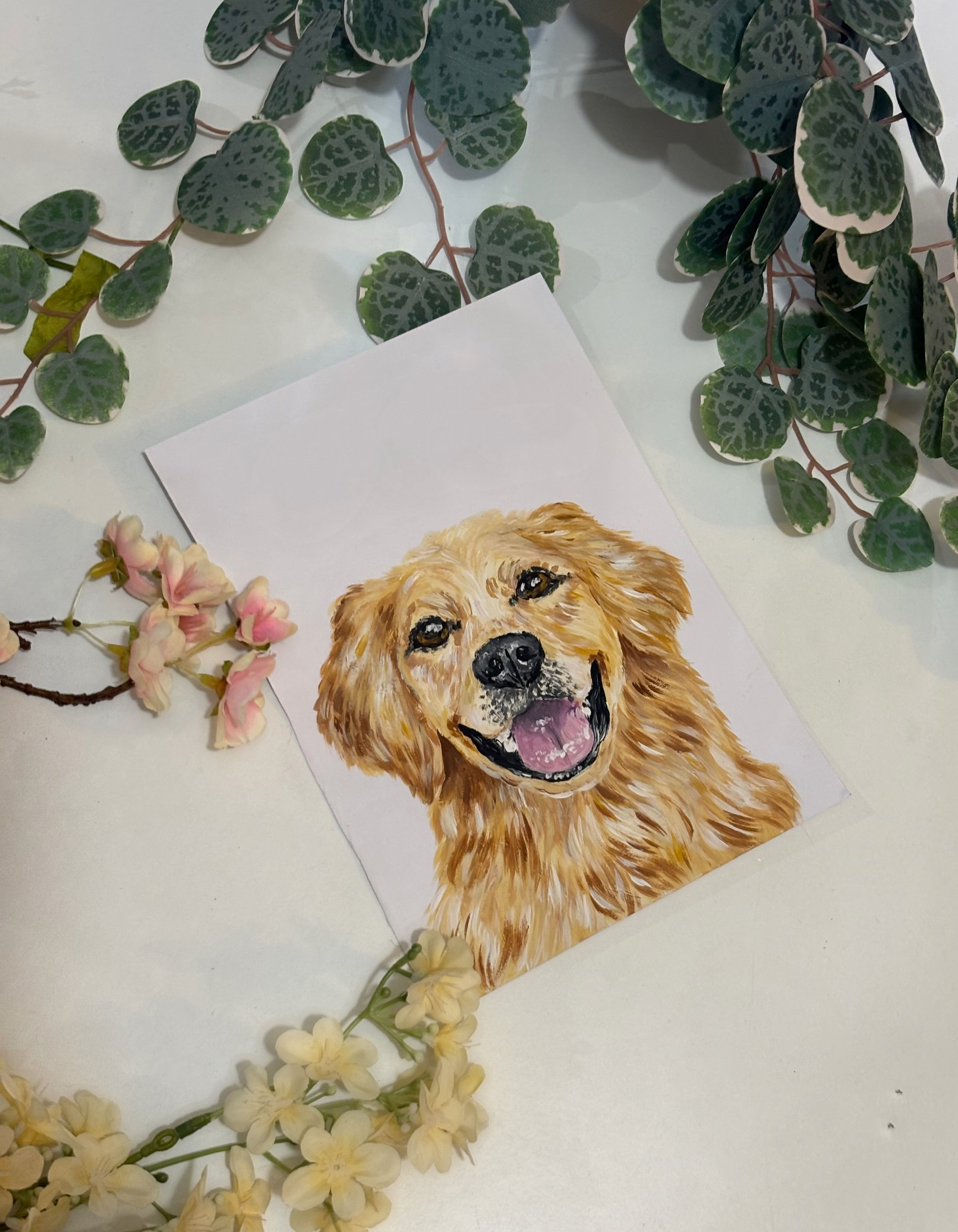 Personalised A5 Pet Pawtrait