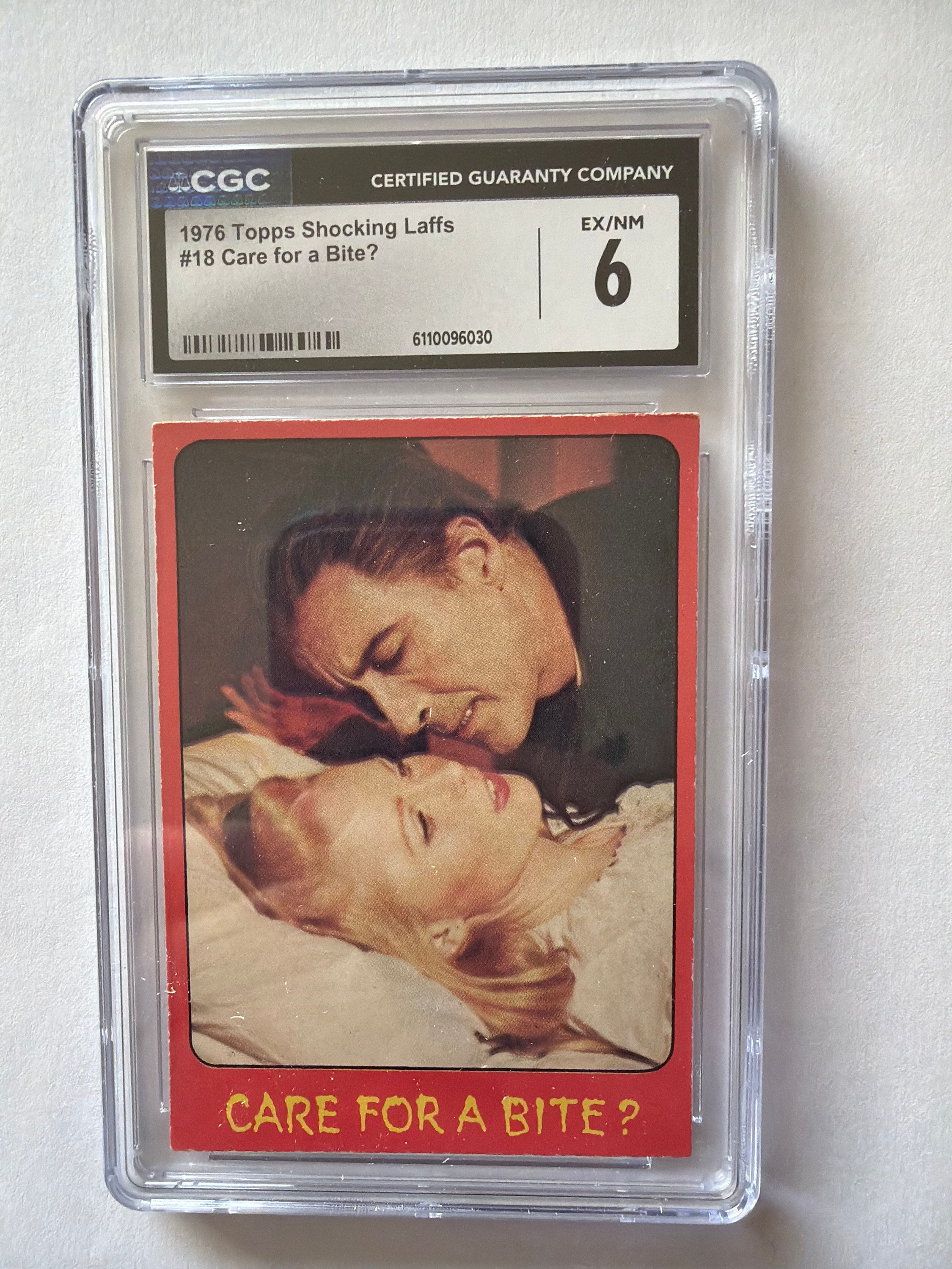 Topps Shocking Laffs 1976 #18 CGC 6