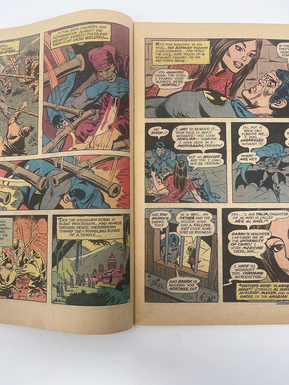 Thumbnail: Detective Comics 411 1st Talia Al Ghul, Neal Adams Cover vg-