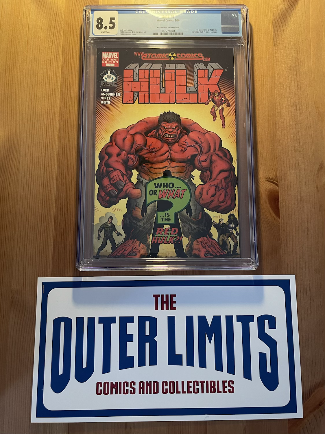 Hulk 1 McGuiness Variant CGC 8.5