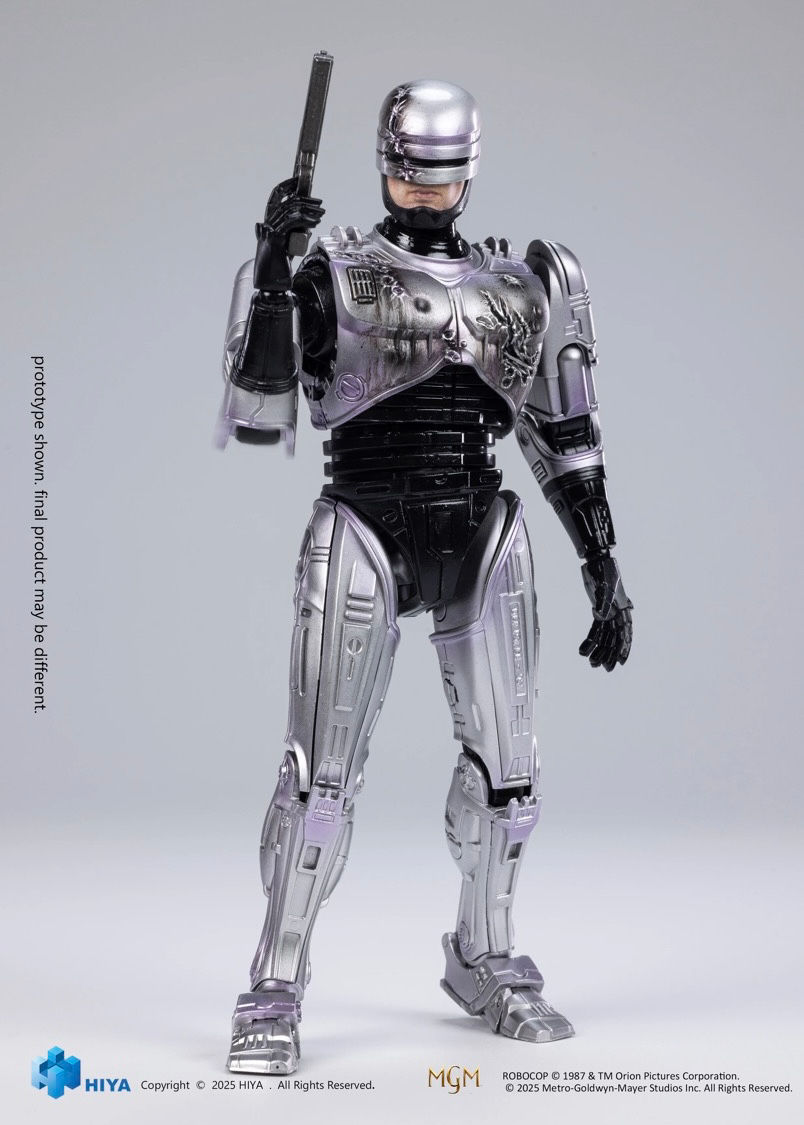 Thumbnail: HIYA Exquisite Super Series 1/12 Scale 6.5 Inch ROBOCOP 1 Robocop Action Figure