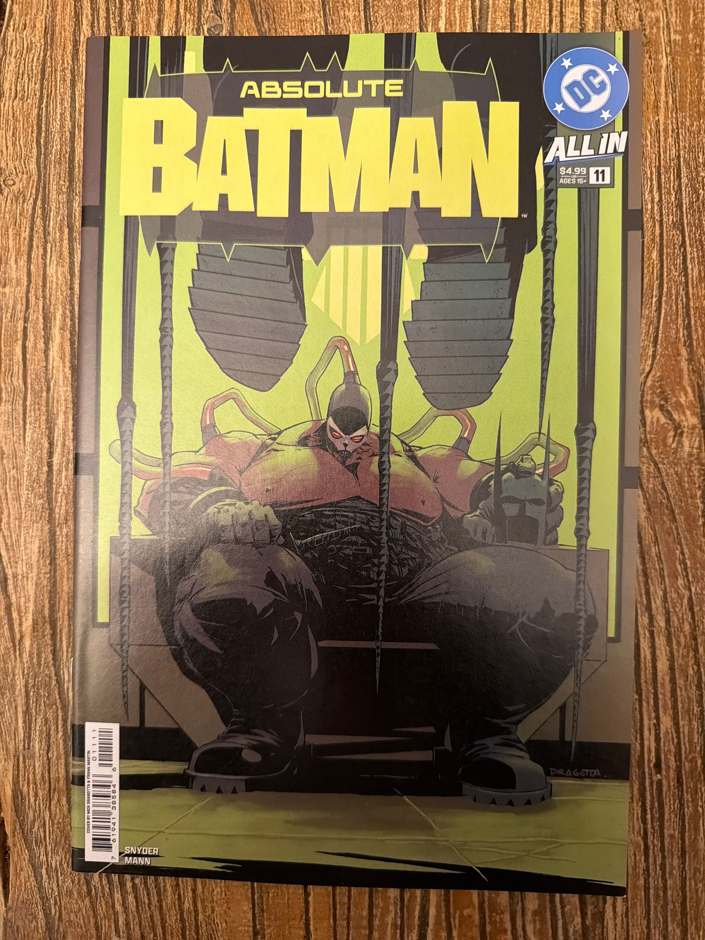 Absolute Batman 11 1st Print nm