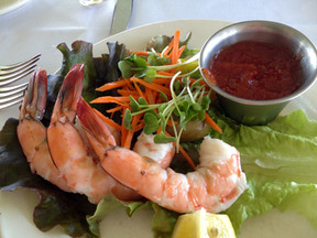 fresh shrimp cocktail