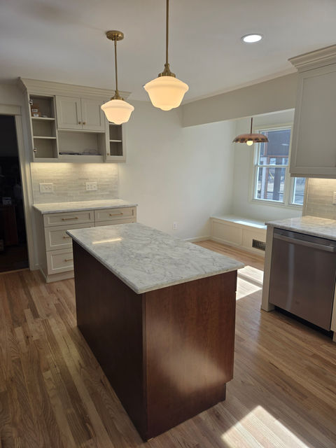 Transitional Kitchen Remodel by Heinze Service Group LLC Kitchen and Bathroom remodelers — Project 1 project photo 2
