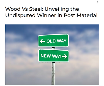 Wood vs Steel