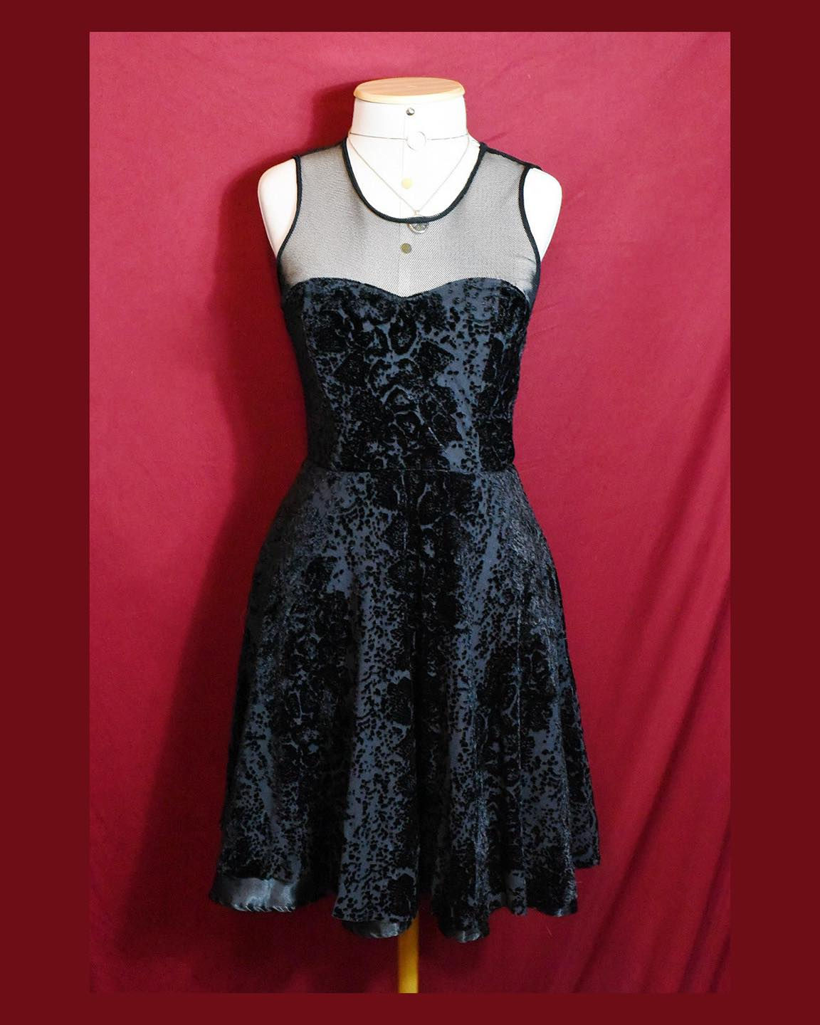 Vestido Panthera Velvet - P / M