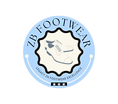 Official ZB Footwear logo, designed with sleek and professional typography to reflect the brand's focus on premium leather