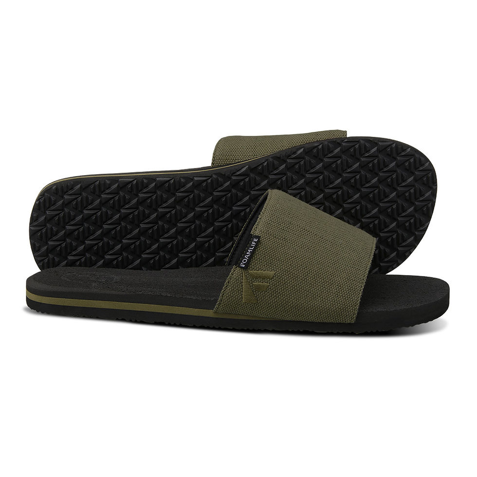 Thumbnail: FoamLife Sully  - Mens Slider - Black