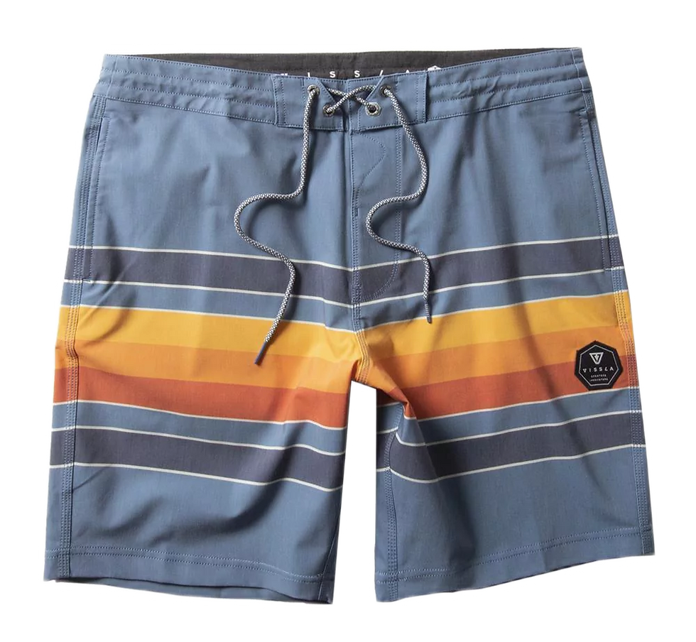 Vissla Fist Bump 18.5" Boardshort-Harbor Blue